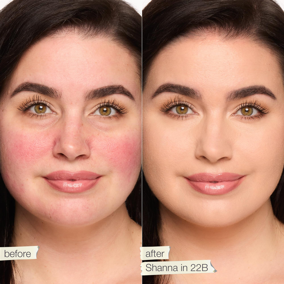 tarte Shape Tape Concealer 22B sur un fond neutre montrant le packaging