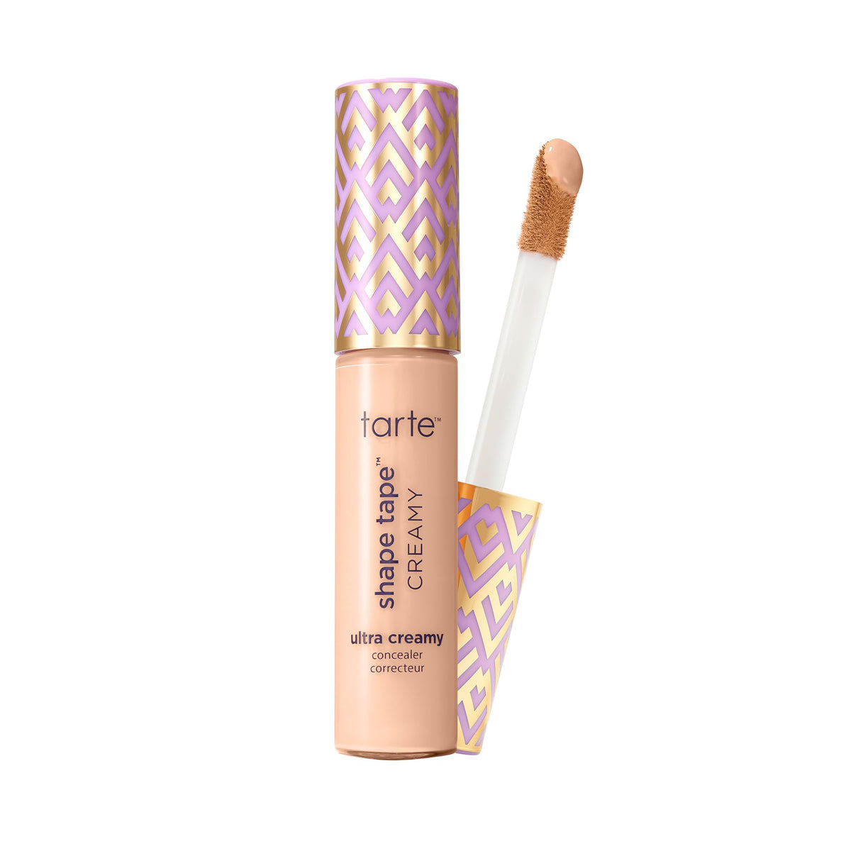 tarte Shape Tape Concealer 22B vu de face avec embout applicateur