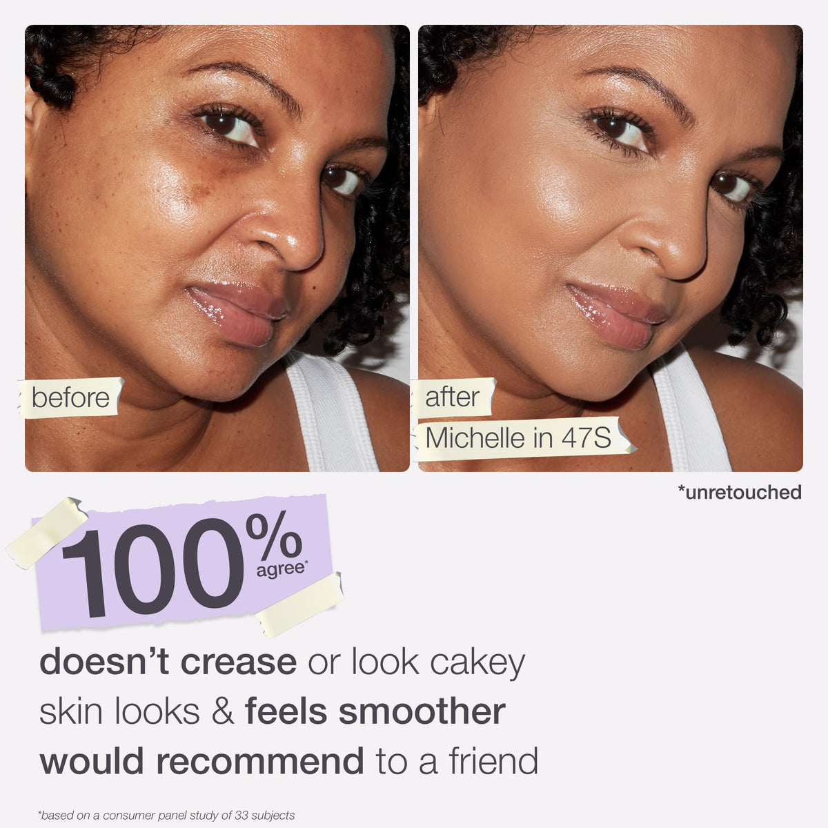 tarte Shape Tape Concealer 60W Mahogany en utilisation