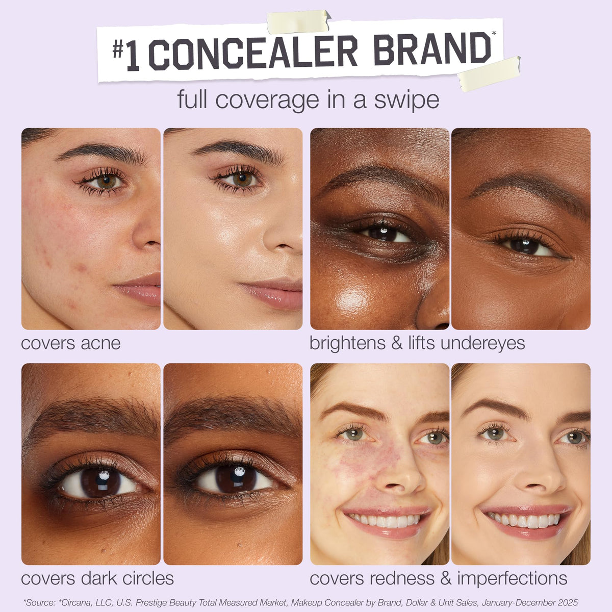 Tarte Shape Tape Concealer 61N Espresso Neutral packaging