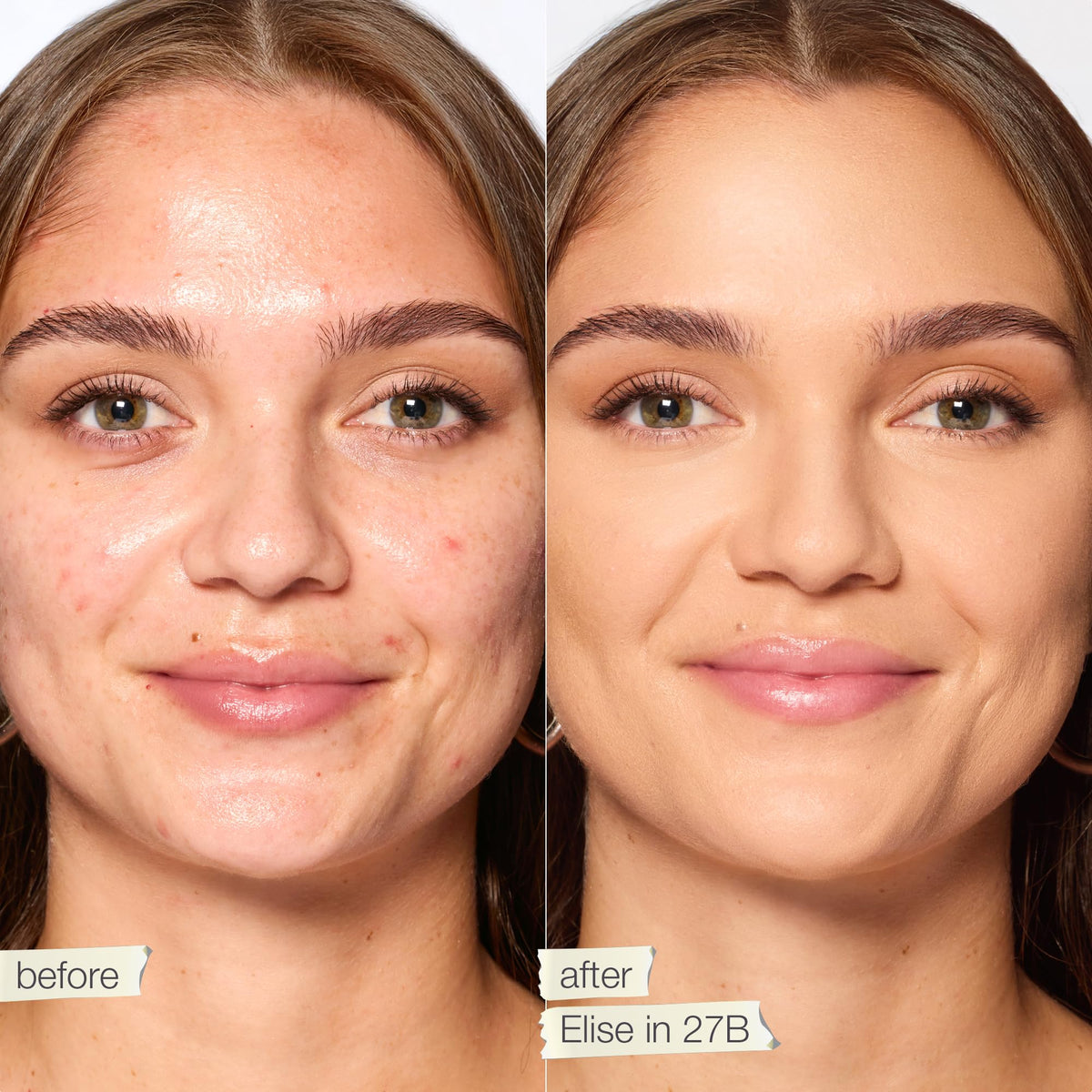 Tarte Shape Tape Correcteur Crème 27B applicateur et texture