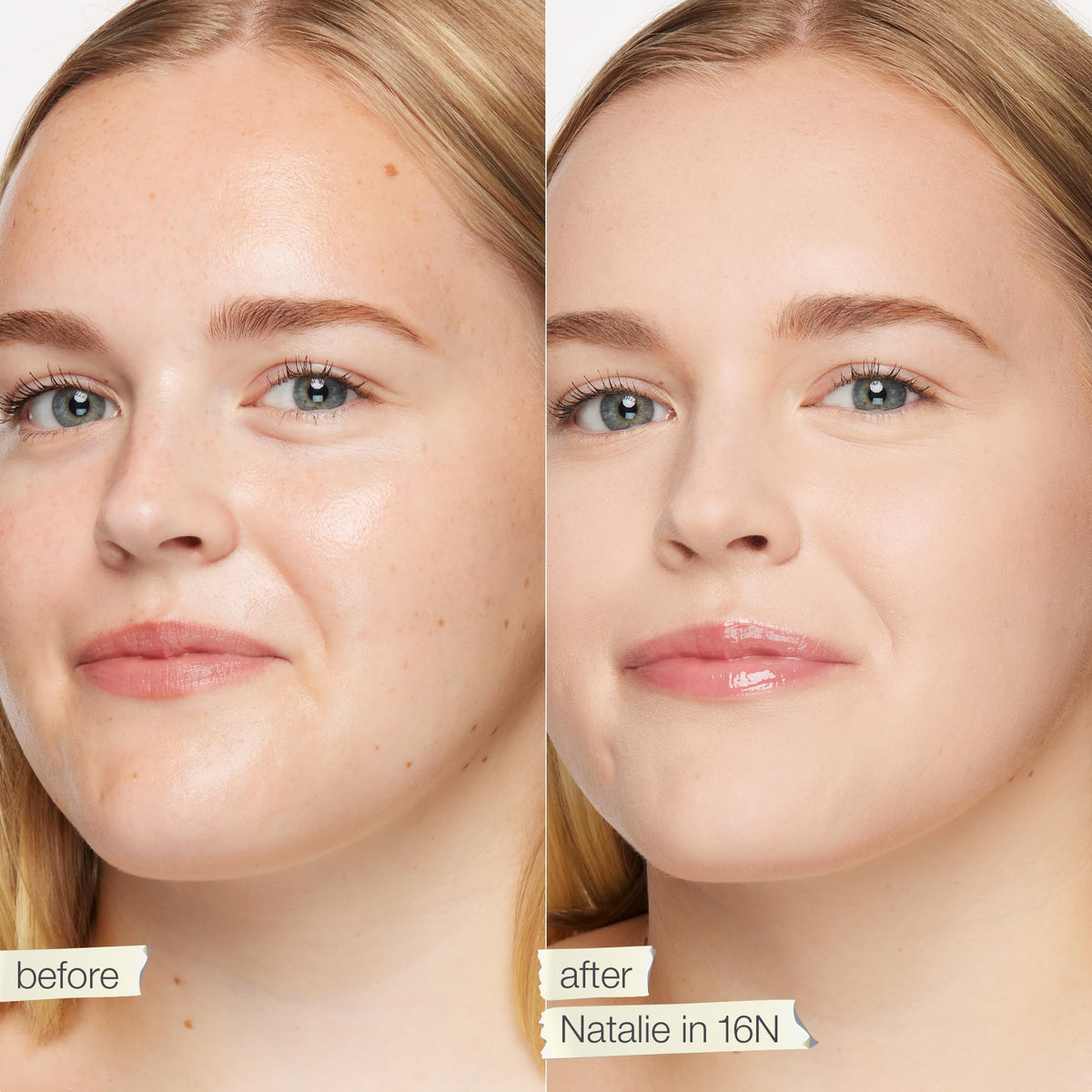 tarte Tarte Face Tape Foundation 16N texture sur peau