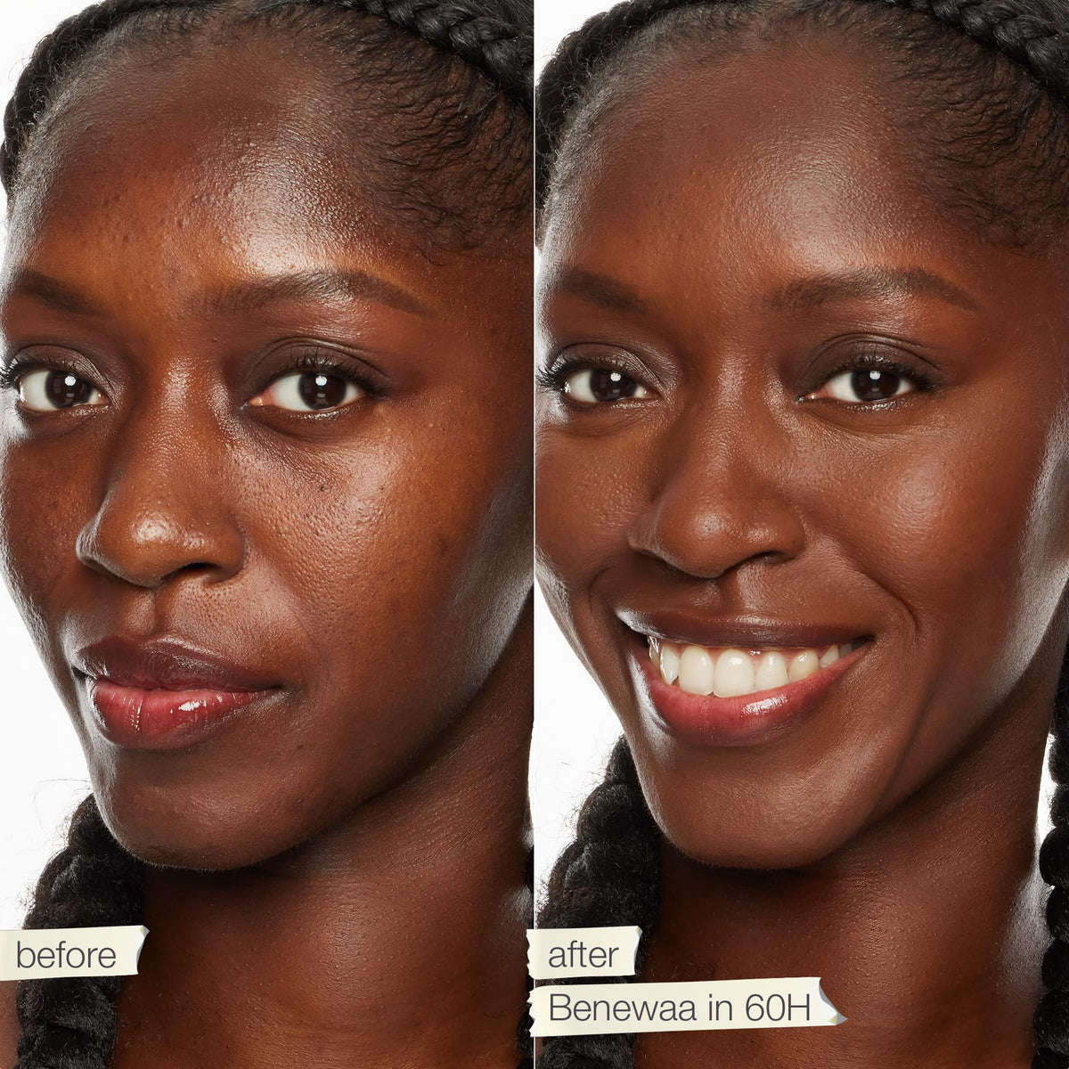 tarte Tarte Face Tape Foundation 60H texture sur la main