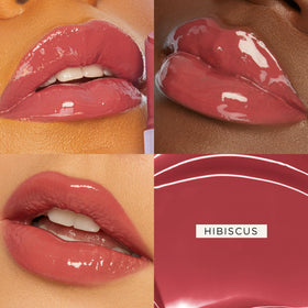 tarte Tarte Maracuja Juicy Lip Gloss hibiscus en application