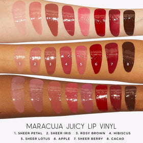tarte Tarte Maracuja Juicy Lip Gloss hibiscus en gros plan