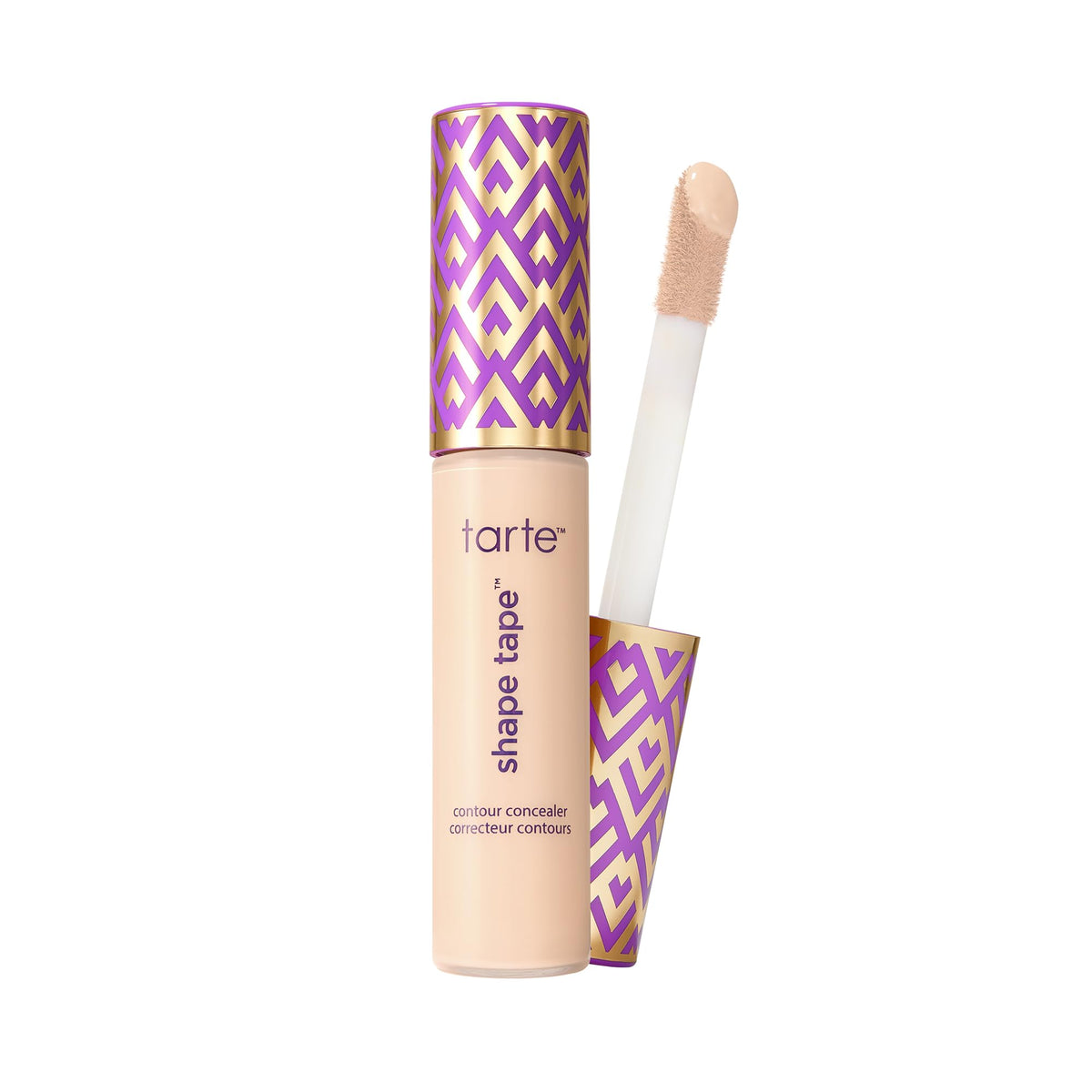 tarte Tarte Shape Tape Concealer 12N devant avec applicateur
