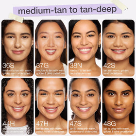 tarte Tarte Shape Tape Concealer 36S avant/après sur visage