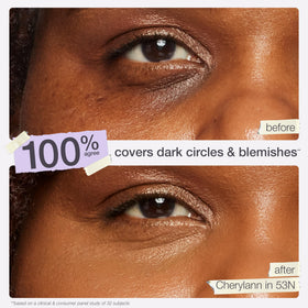 tarte Tarte Shape Tape Concealer 36S sur peau avec application