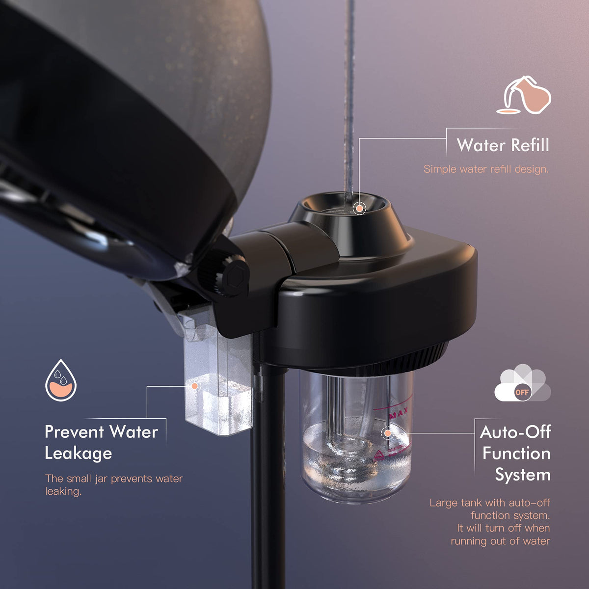 TASALON Steamer Capillaire Professionnel capuchon et minuterie
