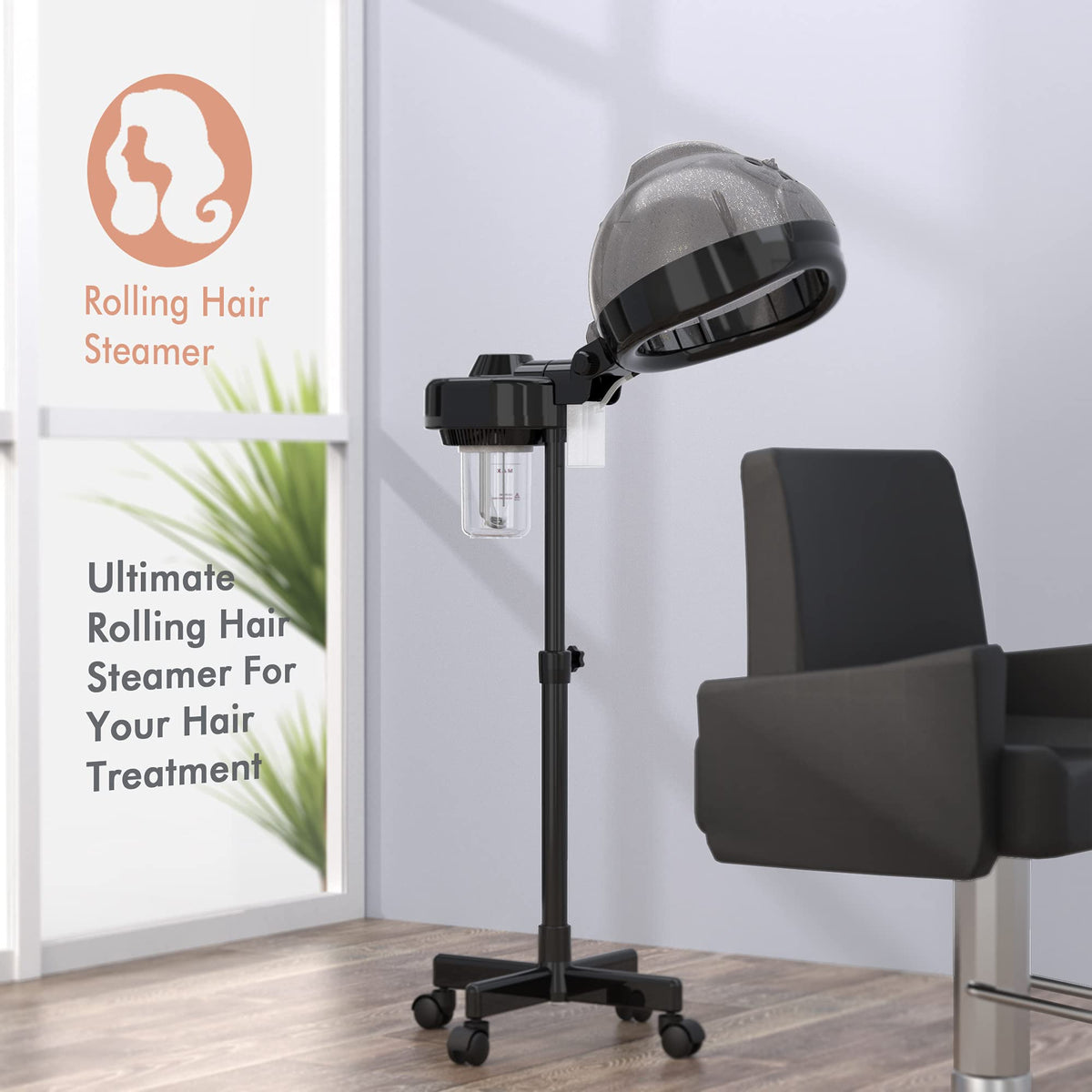 TASALON Steamer Capillaire Professionnel sur fond blanc