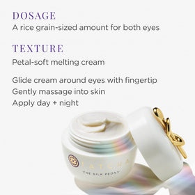 TATCHA Crème Contour des Yeux Soie Pivoine 40g en ambiance bien-être