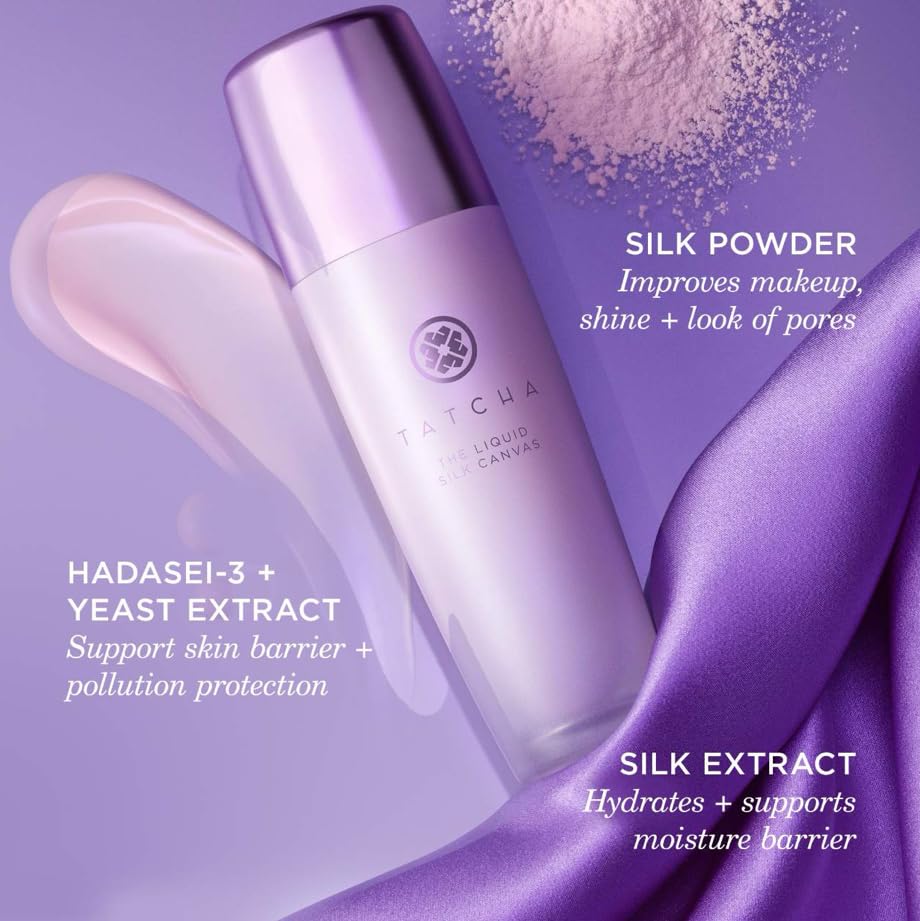 TATCHA Primer Liquide Soie produit ouvert