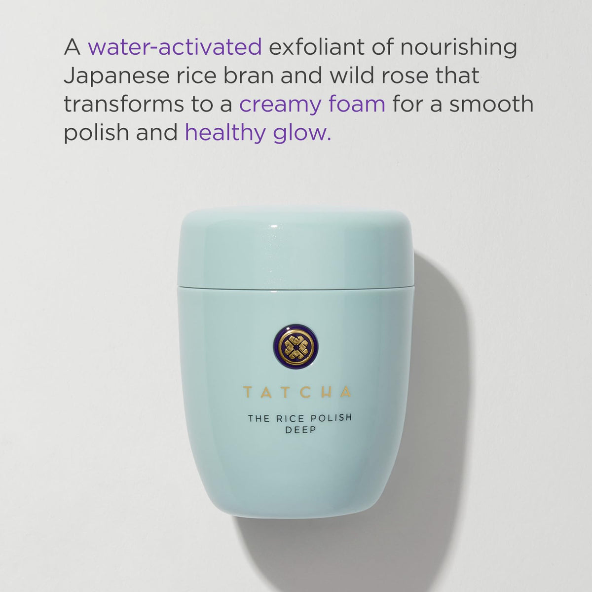 TATCHA The Rice Polish Exfoliant Enzymatique 140g packaging