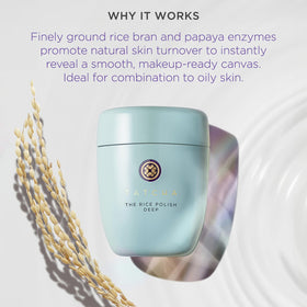 TATCHA The Rice Polish Exfoliant Enzymatique 140g texture mousse