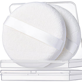 Teenitor Poudrier Velours 4,13 pouces avec Contenant en plastique