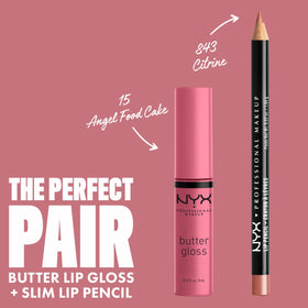 Teinte Angel Food Cake du gloss à lèvres NYX