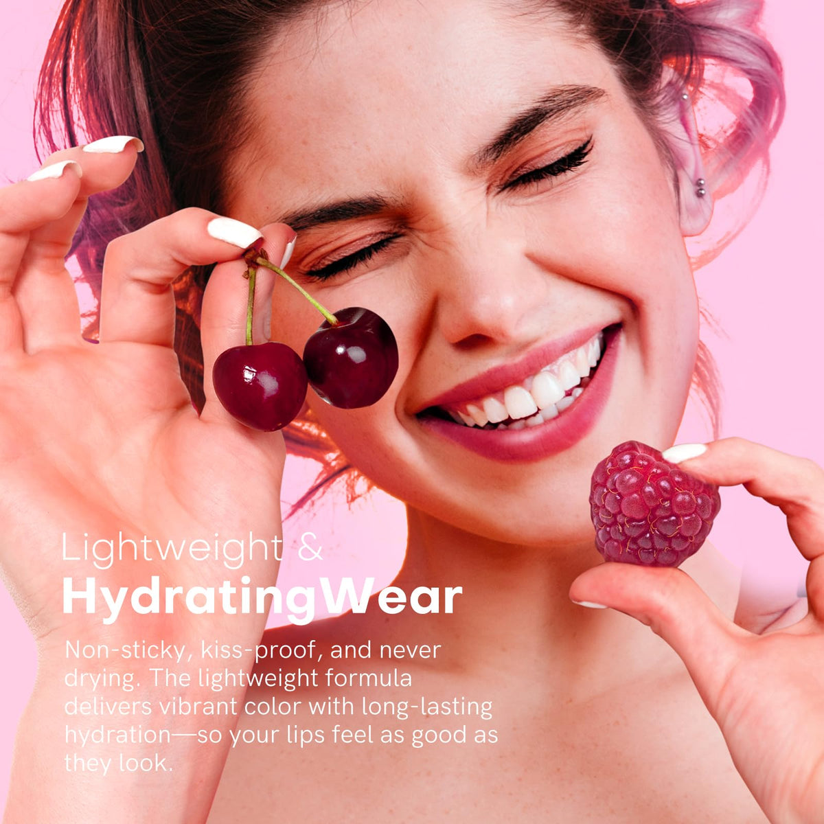 Teintes à lèvres bayfree utilisées comme blush liquide