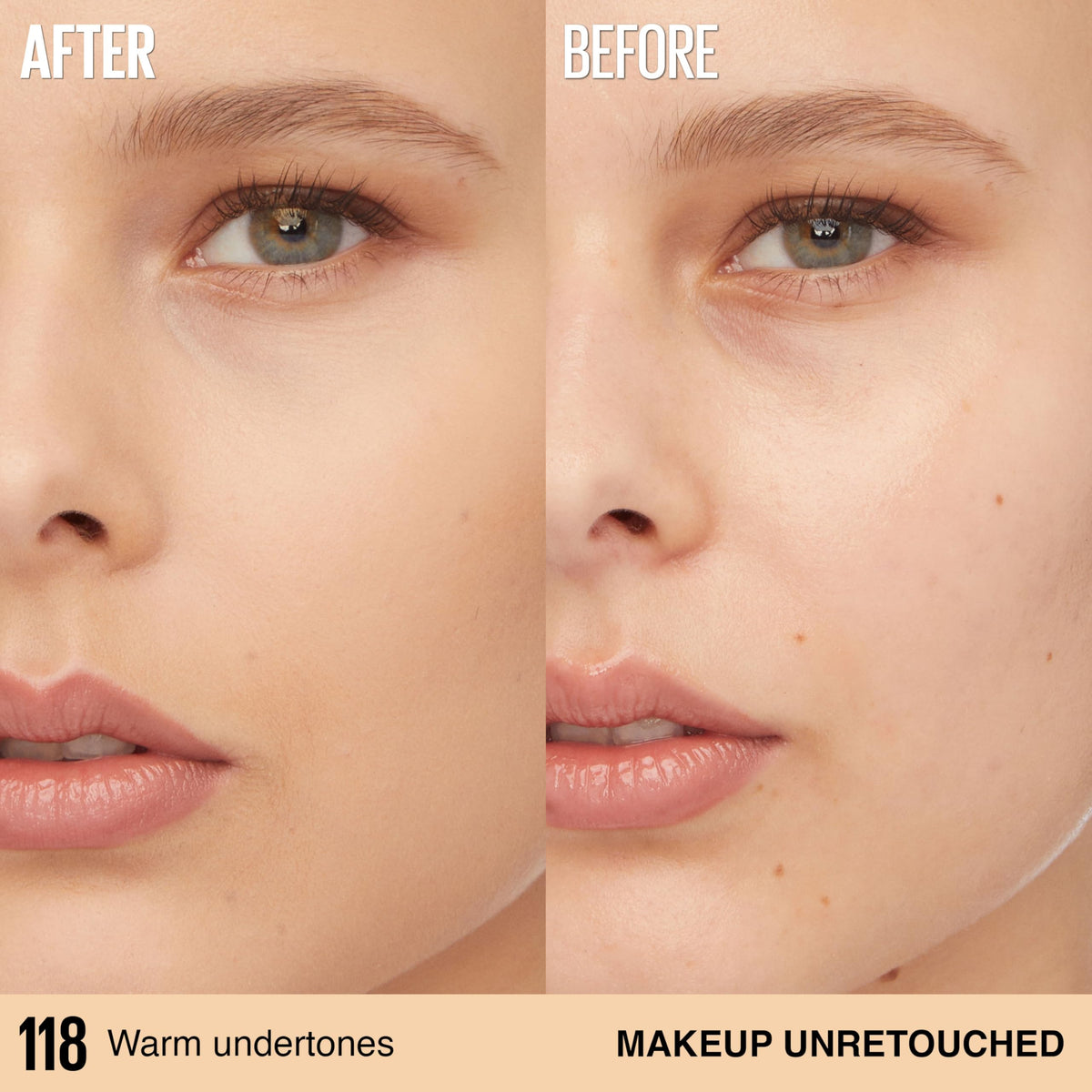 Teintes disponibles du fond de teint MAYBELLINE Super Stay Lumi-Matte