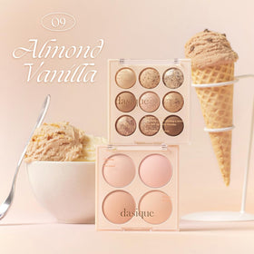 Teintes du blush dasique Mood Cheek #09 Almond Vanilla