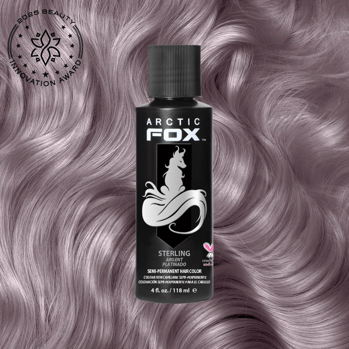 Teinture ARCTIC FOX Sterling 118 ml vue arrière