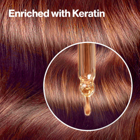 Teinture cheveux REVLON ColorSilk avec mention de la kératine