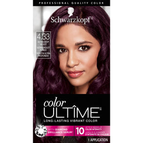 Teinture cheveux Schwarzkopf Color Ultime 4.3 Violet Profond, vue avant