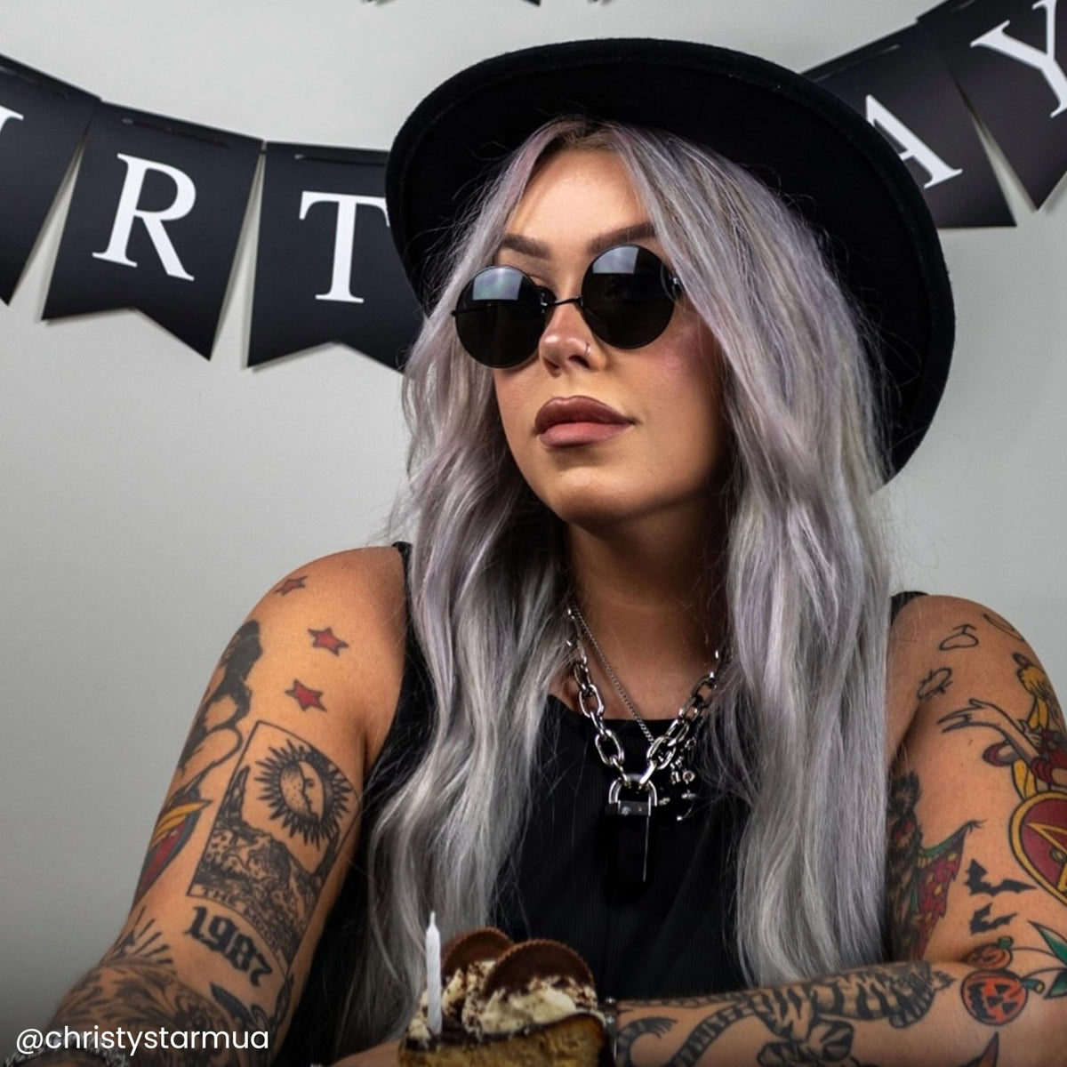 Teinture semi-permanente ARCTIC FOX Sterling application sur cheveux