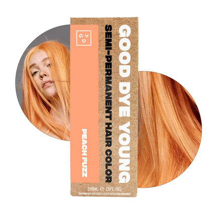 Teinture semi-permanente Good Dye Young Pêche Fuzz vue avant