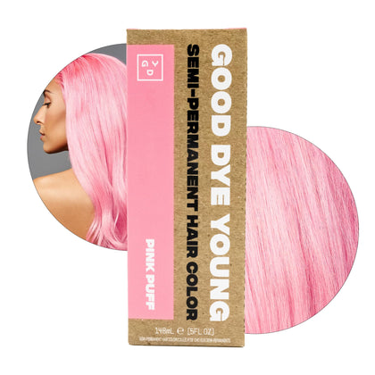 Teinture semi-permanente Good Dye Young rose pastel 180g vue avant