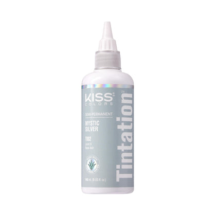 Teinture Semi-Permanente Red By Kiss Mystic Silver 5 Fl Oz vue de face