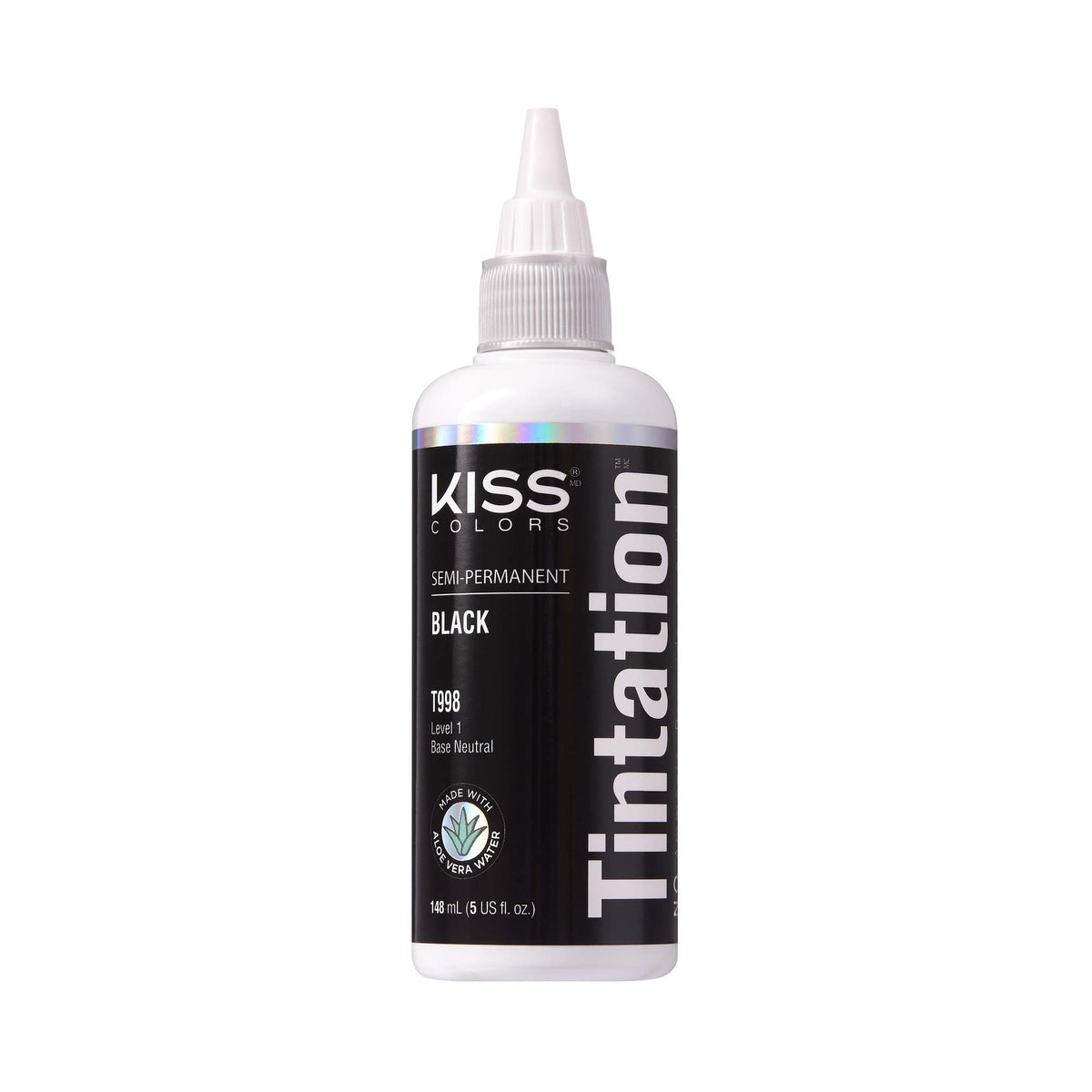 Teinture semi-permanente Red By Kiss noire 168g vue avant