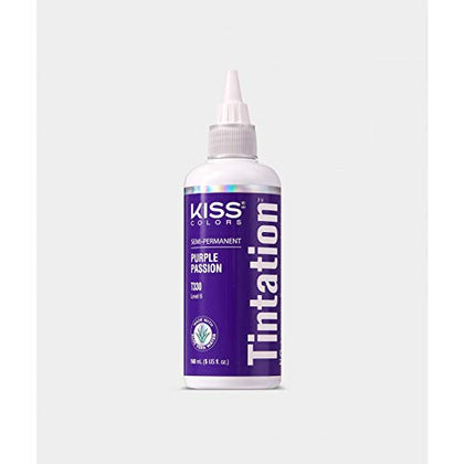 Teinture semi-permanente Red By Kiss Purple Passion 168g vue avant