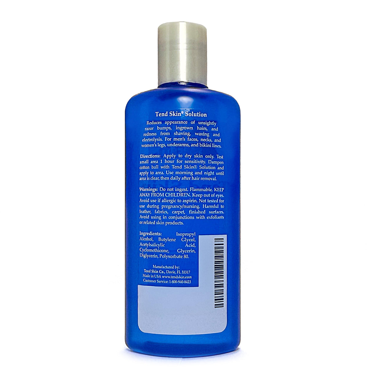 Tend Skin Solution 236 ml en contexte d'utilisation après rasage