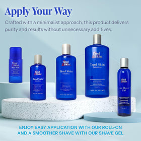 Tend Skin Solution 236 ml posé à côté d'autres produits de soin