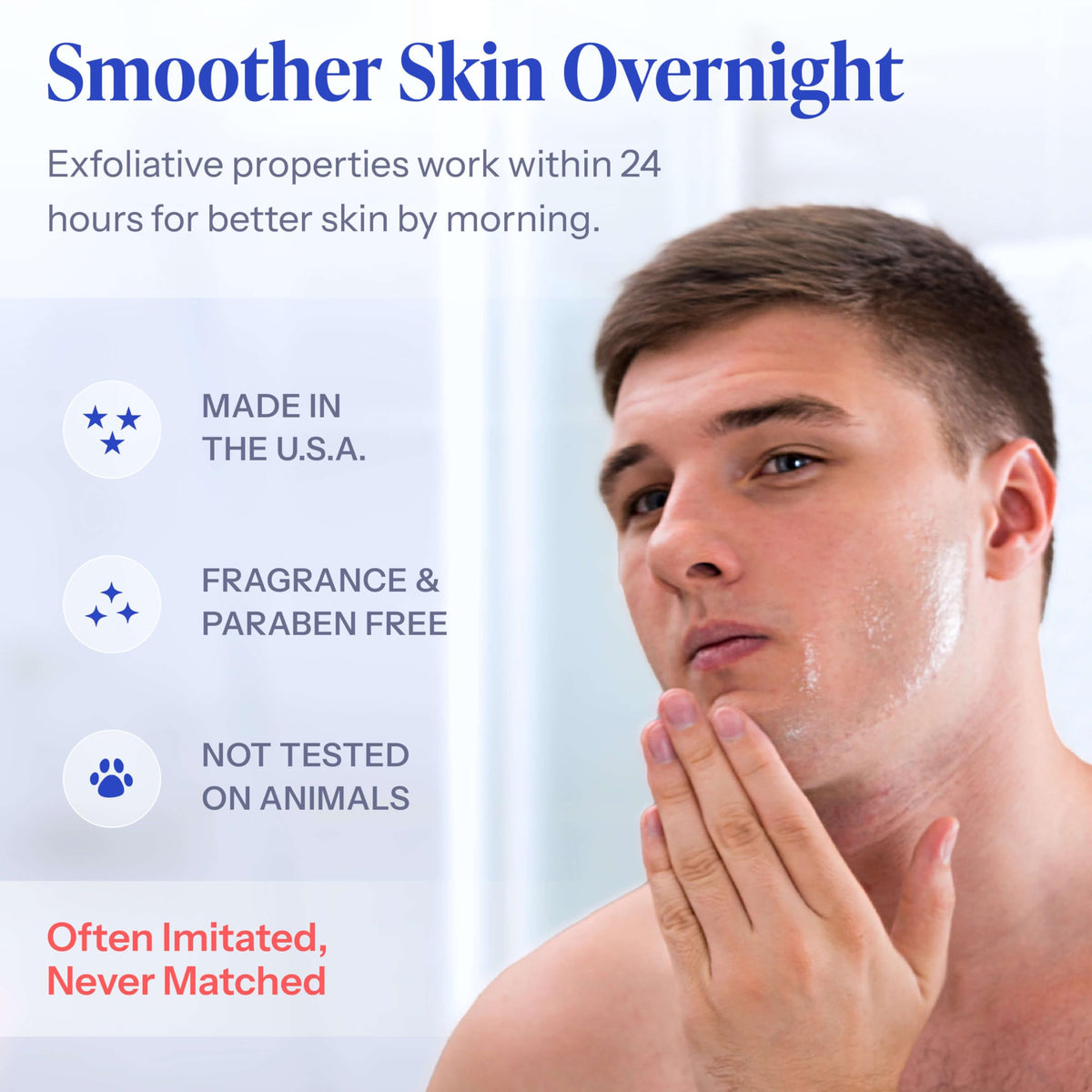 Tend Skin Solution 480ml près de serviettes et rasoirs