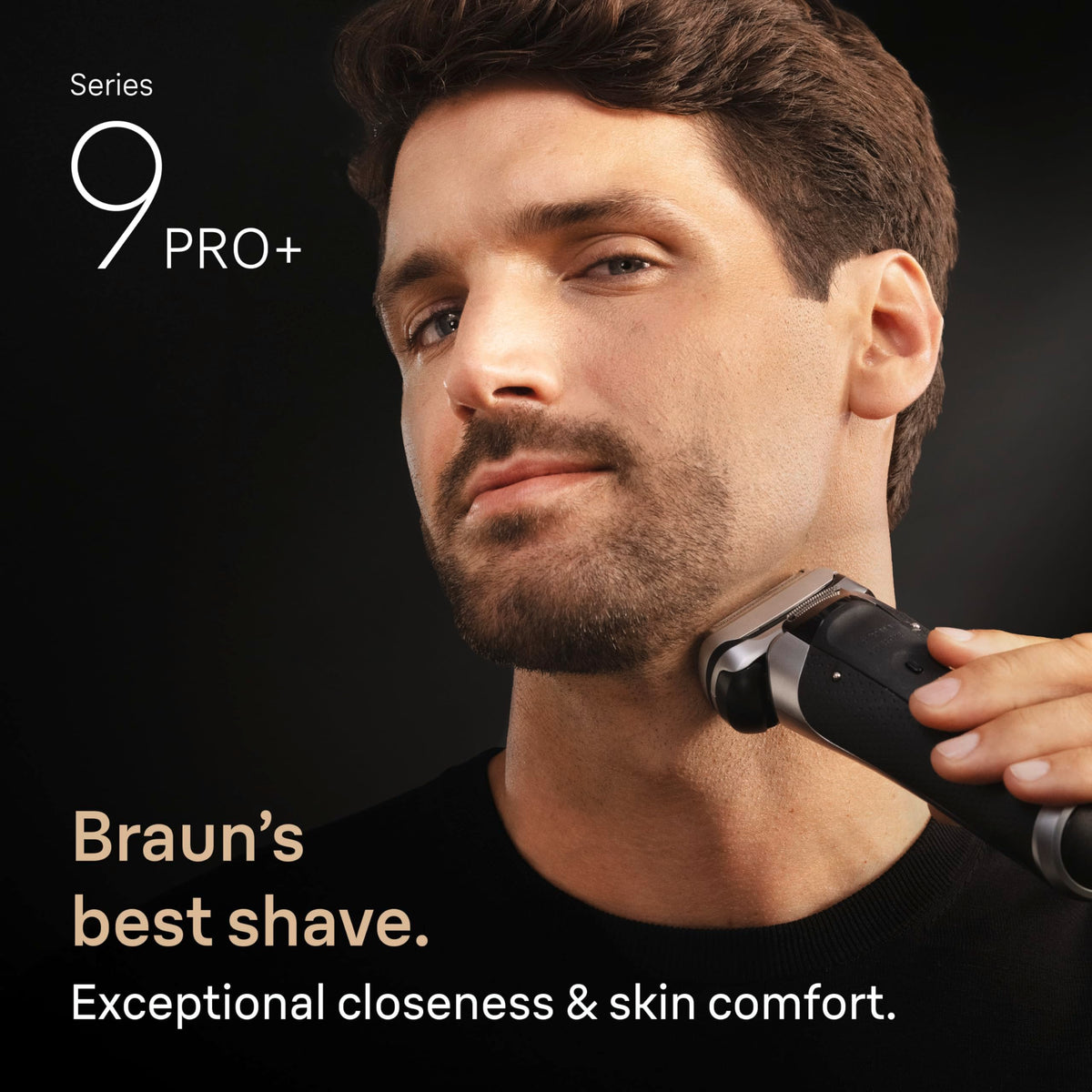 Tête de rasoir Braun Série 9 92S avec arrière-plan neutre