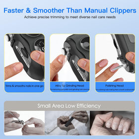 Tête interchangeable du coupe-ongles Yionkin pour limer