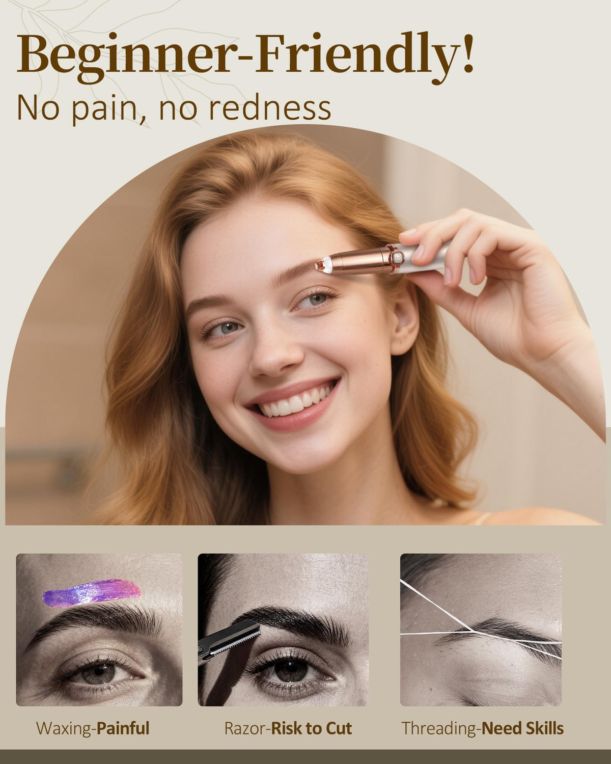 Têtes de rechange pour épilateur à sourcils TeethBliss
