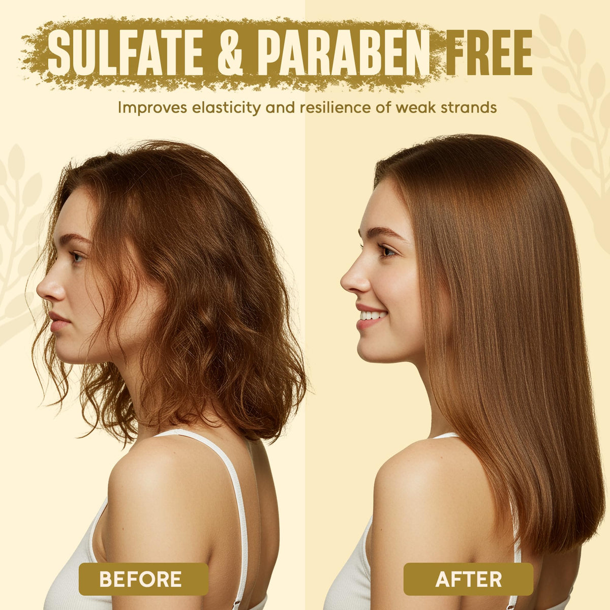 Texte des ingrédients du Shampoo et Après-shampoing Eau de Riz INFINA ESSENTIALS