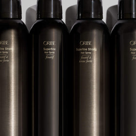 Texte sur la bouteille ORIBE Superfine décrivant ses caractéristiques
