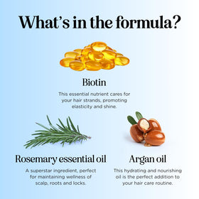 Textura du shampooing Biotine et Romarin sur une main