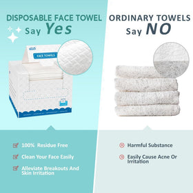Texture à double face des serviettes HOMEXCEL pour un nettoyage efficace