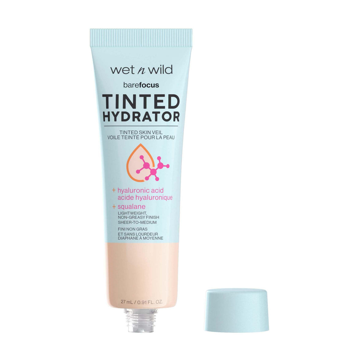 texture crème hydratante wet n wild Bare Focus Tinted Hydrator