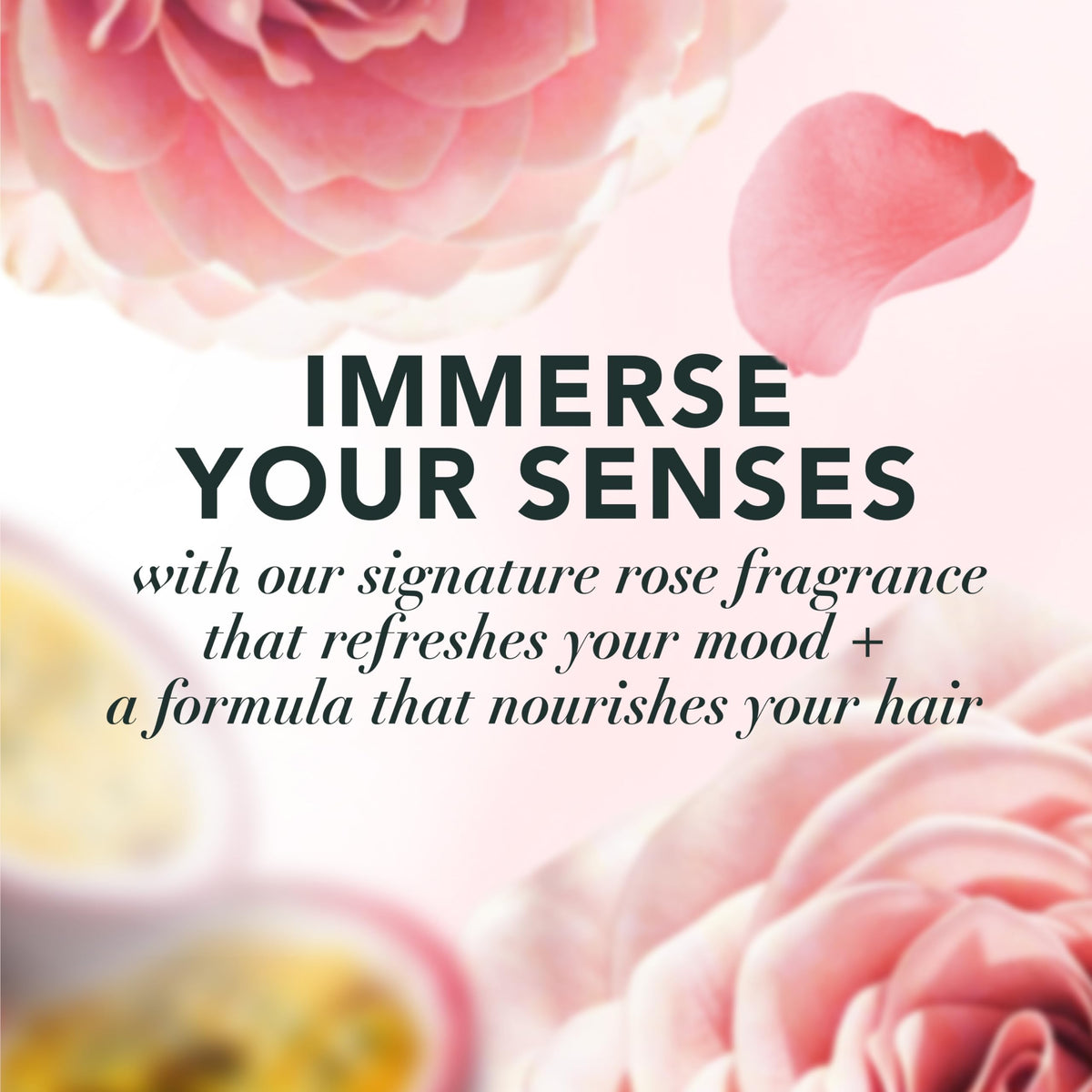Texture crémeuse de l'après-shampooing Herbal Essences