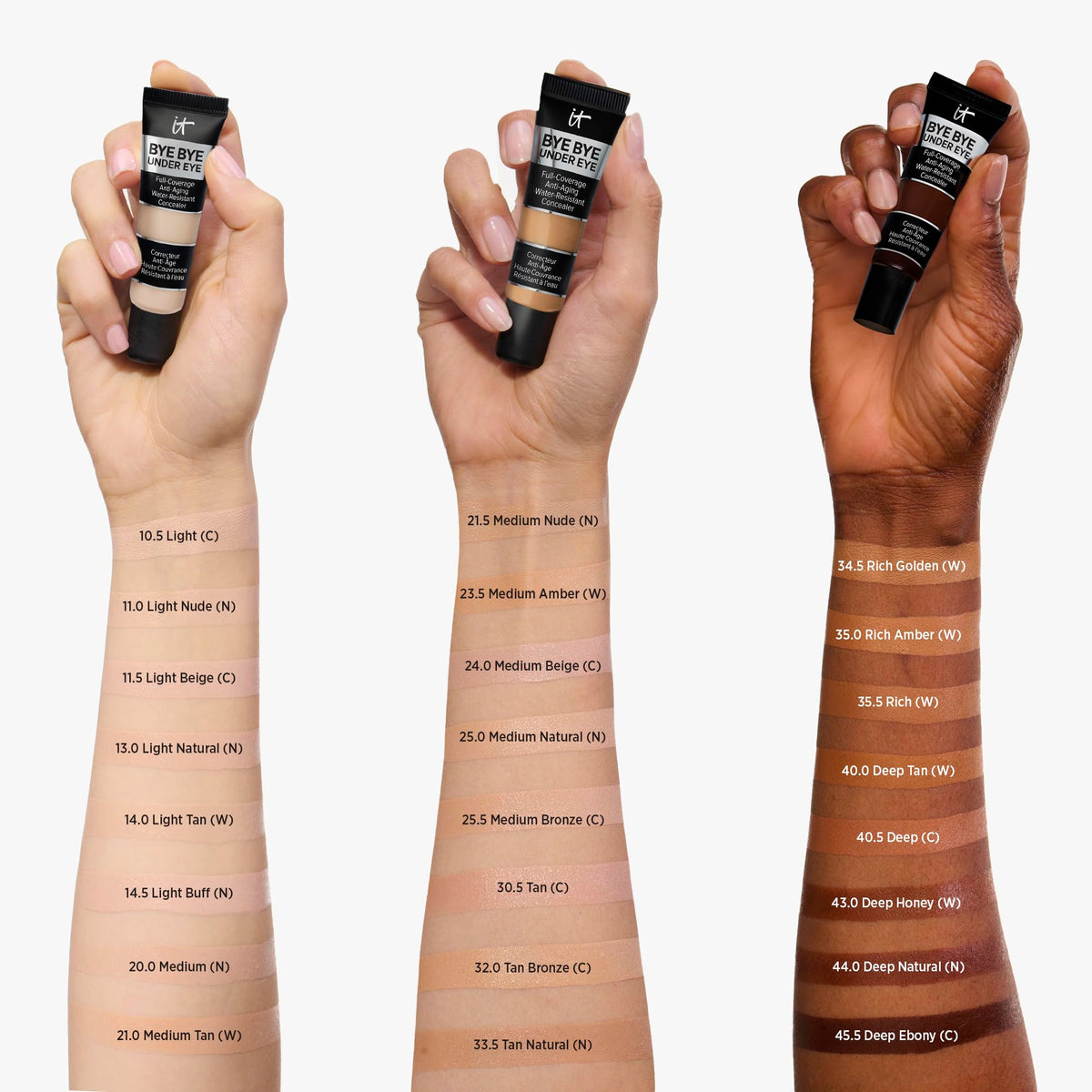 Texture crémeuse du correcteur IT Cosmetics
