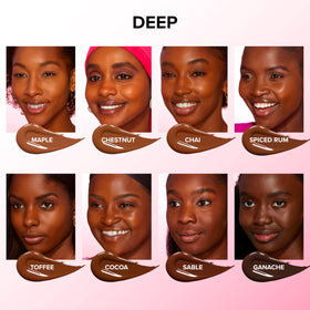 Texture crémeuse du correcteur Too Faced sur une main