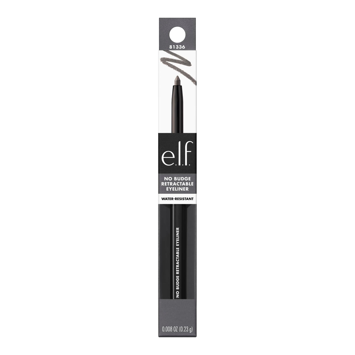 Texture crémeuse du crayon eyeliner e.l.f.