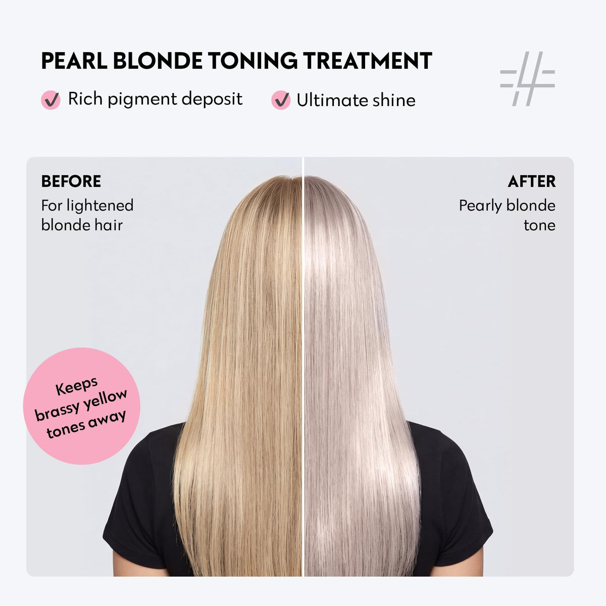 Texture crémeuse du masque Color Mask Pearl Blonde