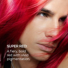 Texture crémeuse du masque XMONDO Super Rouge
