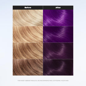 Texture crémeuse du masque XMONDO Super Violet